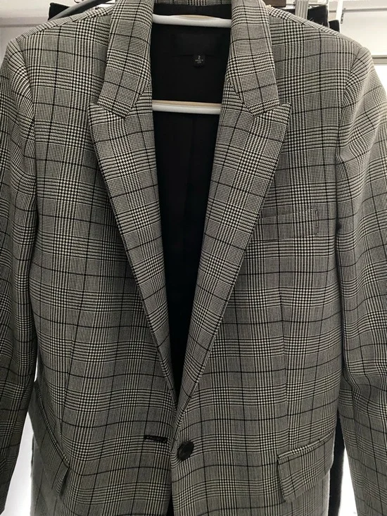 Nili Lotan Anabel Plaid Blazer - Picture 10 of 11